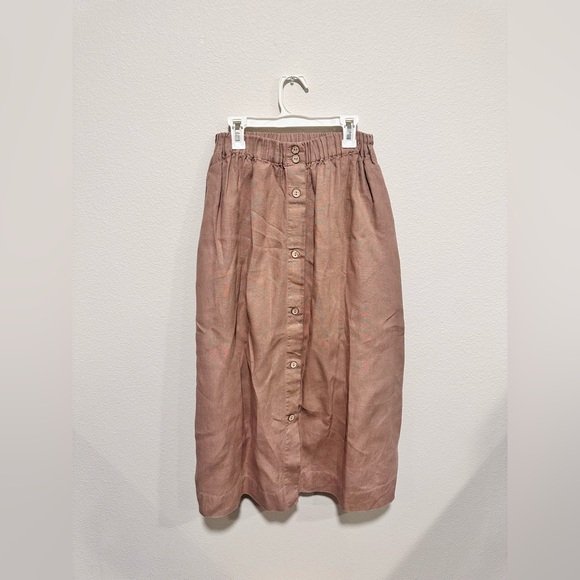 Not Perfect Linen Marseilles Skirt - Picture 1 of 2